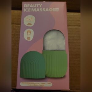 Green Face Massage Tool